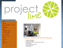 Tablet Screenshot of projectlime.co.uk